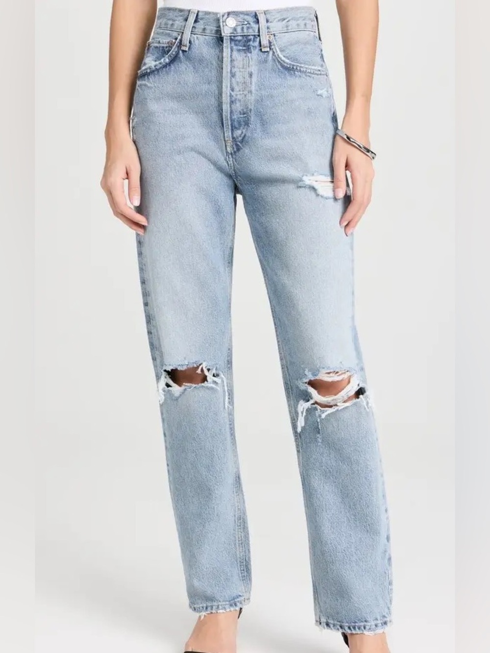 Agolde '90s Jeans Loose Fit in Threadbare